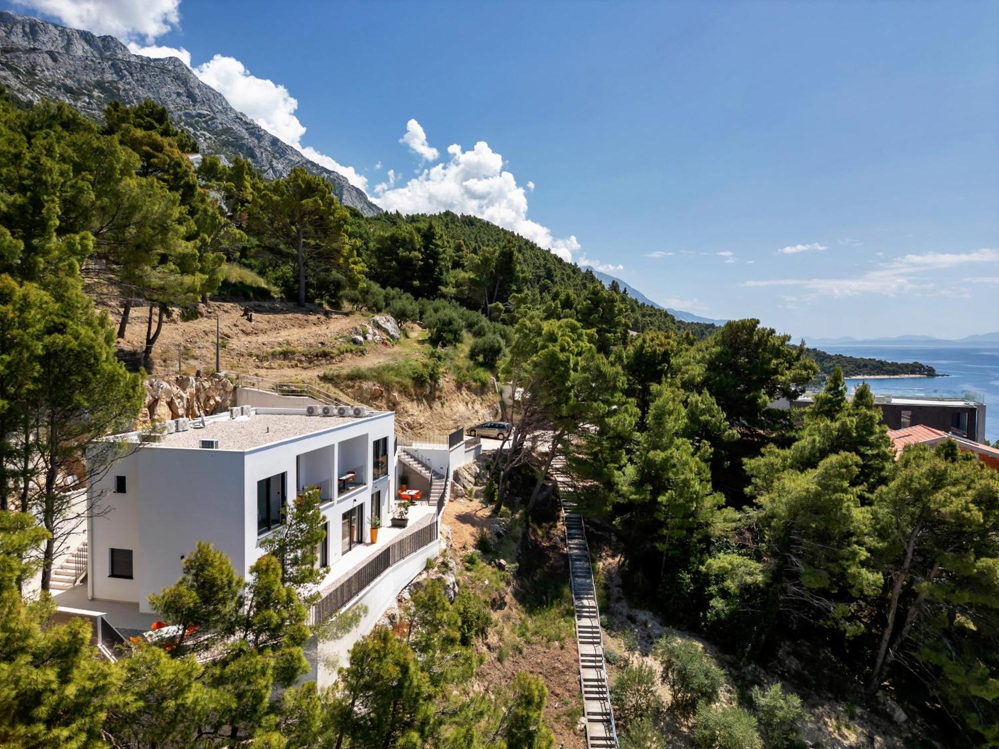 Villa Lito - Only 50M From Sea! - Makarska Exklusiv Brela Zewnętrze zdjęcie