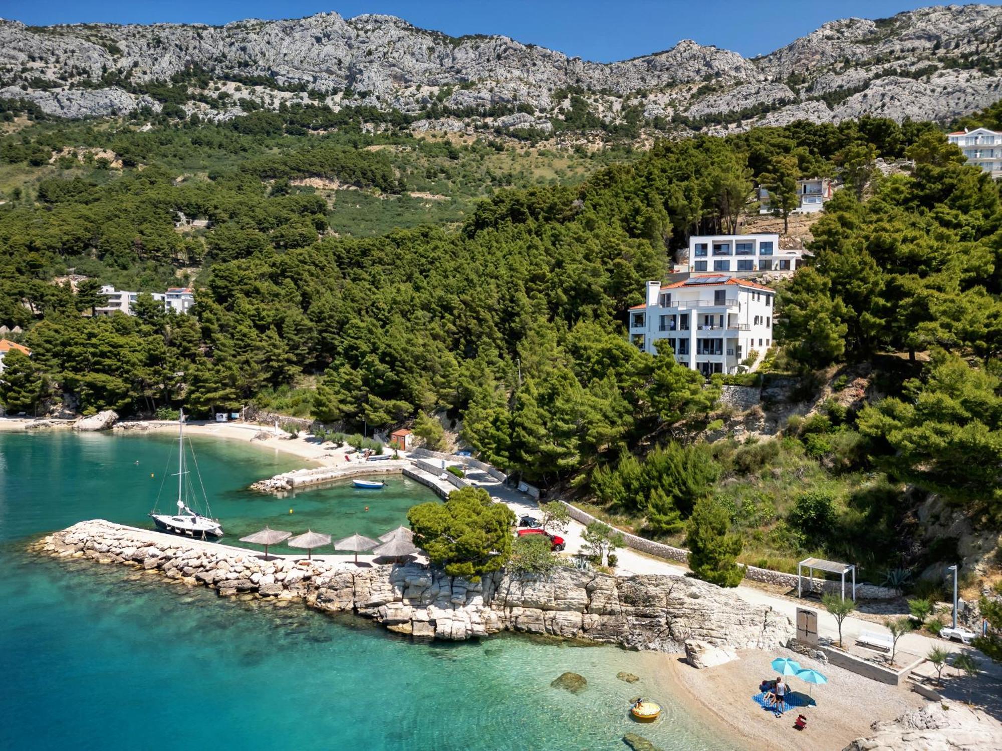 Villa Lito - Only 50M From Sea! - Makarska Exklusiv Brela Zewnętrze zdjęcie