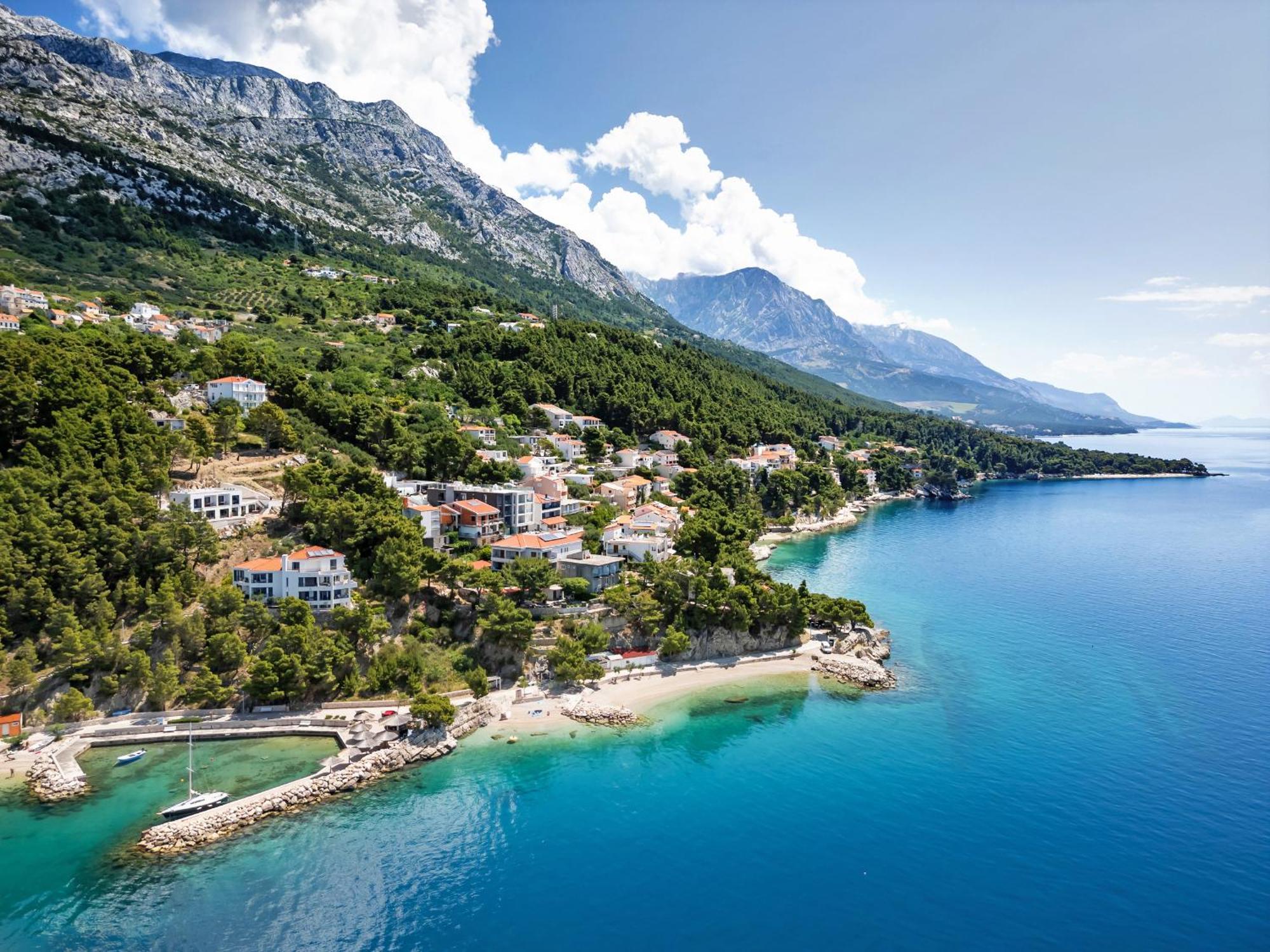 Villa Lito - Only 50M From Sea! - Makarska Exklusiv Brela Zewnętrze zdjęcie